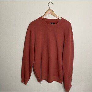 ALL SAINTS‎ Burnt Orange Sweater With Zipper On Sleeve & Side ( L )